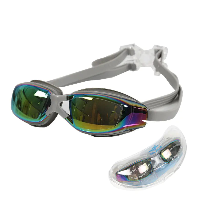 Professional Diving Goggles Set with Swim Cap and Glasses