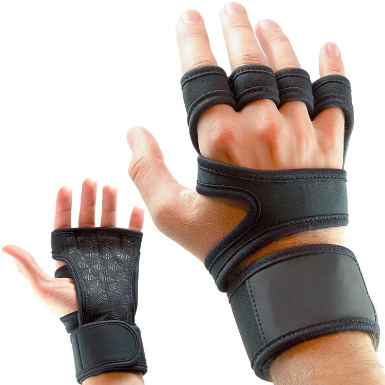 Silicone Breathable Weightlifting Gloves for Outdoor Sports